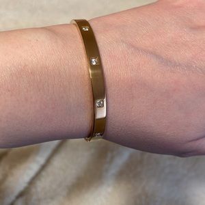 Rose gold bracelet